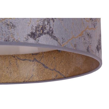 Brilagi - LED Dimbart Taklampa VELVET SMART LED/24W/230V Ø 45 cm 2700-6500K Wi-Fi Tuya grå/guld + fjärrkontroll