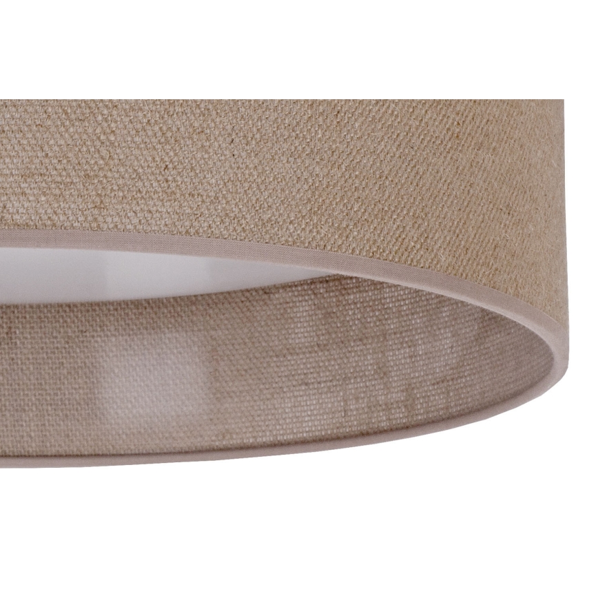 Brilagi - LED dimbar taklampa VELVET SMART LED/24W/230V Ø 45 cm 2700-6500K Wi-Fi Tuya brun + fjärrkontroll