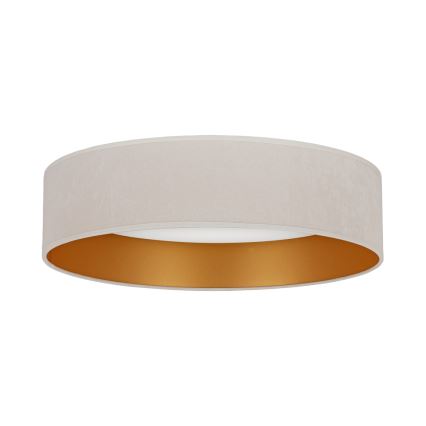 Brilagi - LED dimbar taklampa VELVET SMART LED/36W/230V Ø 55 cm 2700-6500K Wi-Fi Tuya kräm/guld + fjärrkontroll