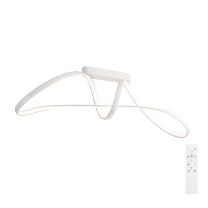 Brilagi - Dimbar LED-plafondlampa TWISTER LED/60W/230V 3000-6000K vit + fjärrkontroll