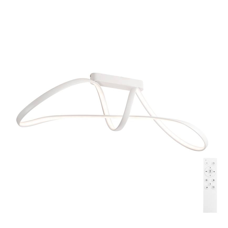Brilagi - Dimbar LED-plafondlampa TWISTER LED/60W/230V 3000-6000K vit + fjärrkontroll