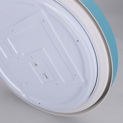 Brilagi - Dimmbar LED-taklampa MATTEO LED/48W/230V 3000-6500K Ø 41 cm turkos + fjärrkontroll
