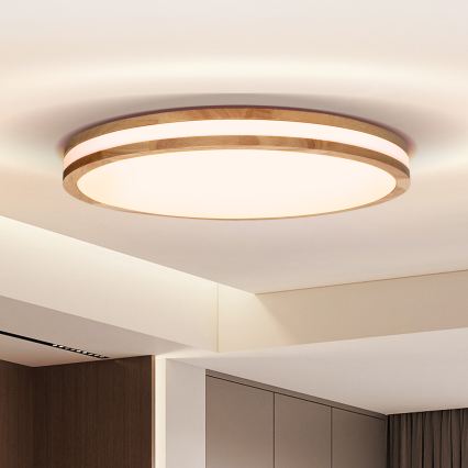 Brilagi - Dimbart LED-takarmatur MOLINA LED/72W/230V 3000-6500K ek Ø 78 cm + fjärrkontroll