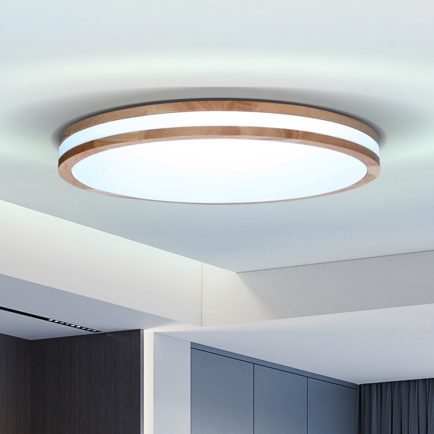 Brilagi - Dimbart LED-takarmatur MOLINA LED/72W/230V 3000-6500K ek Ø 78 cm + fjärrkontroll