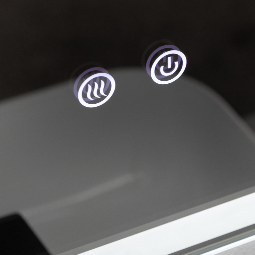 Brilagi - LED uppvärmd badrumsspegel BELLA LED/16W/230V 60x60 cm IP44 CRI 90 dimbar + CCT