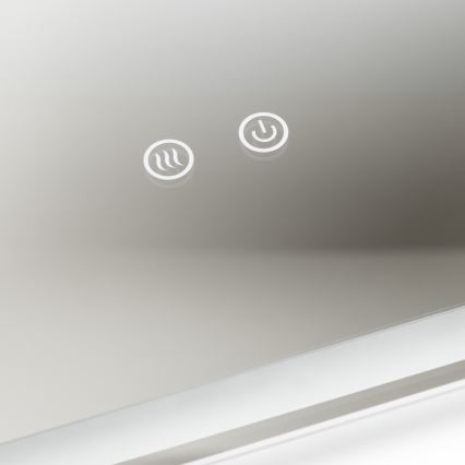 Brilagi - LED uppvärmd badrumsspegel BELLA LED/16W/230V 60x60 cm IP44 CRI 90 dimbar + CCT