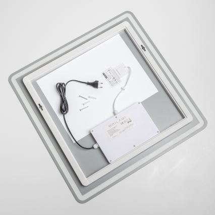 Brilagi - LED uppvärmd badrumsspegel BELLA LED/16W/230V 60x60 cm IP44 CRI 90 dimbar + CCT