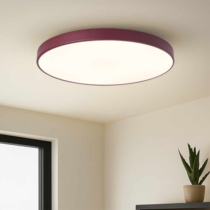 Brilagi - LED-armatur, dimbar, POOL SMART LED/100W/230V Ø 80 cm 3000-6000K Wi-Fi Tuya + fjärrkontroll bordeaux