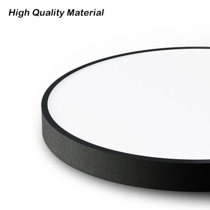 Brilagi - LED dimbar taklampa POOL SMART LED/180W/230V 3000–6000 K Ø 120 cm Wi‑Fi (Tuya) svart + fjärrkontroll