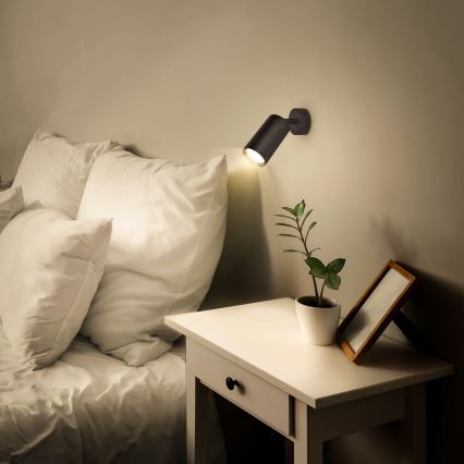 Brilagi - LED RGBW dimbar spotlampa SELE 1xGU10/6W/230V 3000K svart + fjärrkontroll