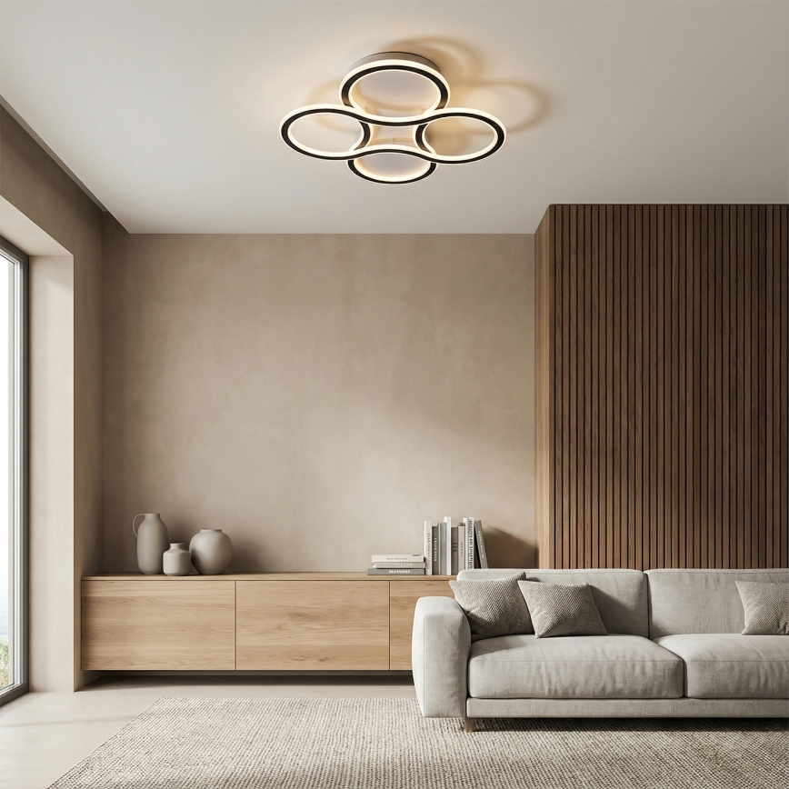 Brilagi - Dimbar LED-taklampa ORELLI LED/53W/230V Ø 51 cm 3000–6000K + fjärrkontroll