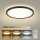 Brilagi - LED Dimbart takarmatur ULTRA SLIM LED/24W/230V 2700-6500K Ø 42 cm svart + fjärrkontroll