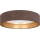 Brilagi - LED-dimbart takarmatur VELVET SMARTIX LED/24W/230V 3000-6000K Ø 45 cm brun/guld Wi-Fi Tuya Beacon + fjärrkontroll
