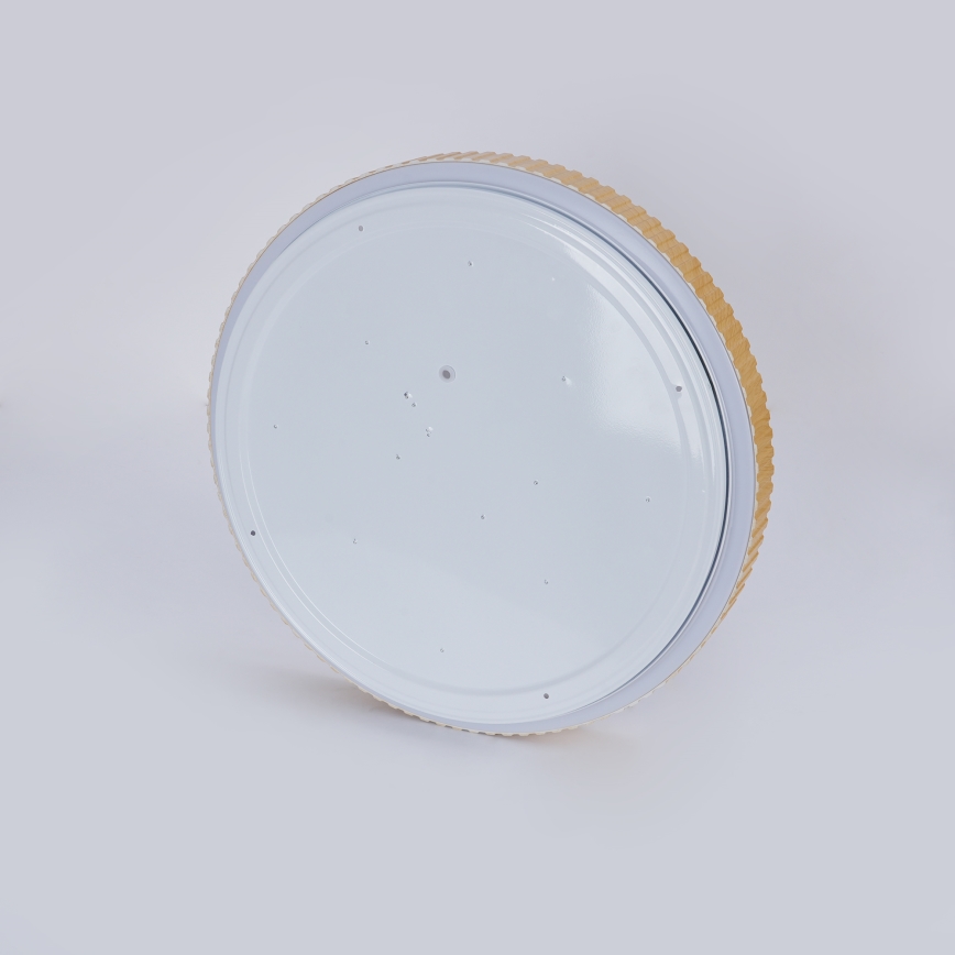 Brilagi - Dimbar LED-taklampa CORVO LED/72W/230V 3000-6000K trädekor Ø 50 cm + fjärrkontroll