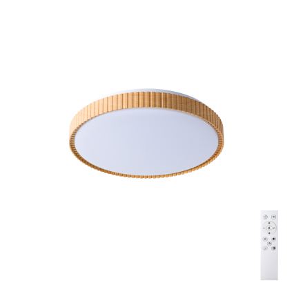 Brilagi - Dimbar LED-taklampa CORVO LED/72W/230V 3000-6000K trädekor Ø 50 cm + fjärrkontroll