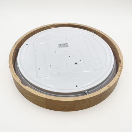 Brilagi - LED-dimmbar taklampa MANAROLA SMART LED/24W/230V 3000-6000K Wi-Fi Tuya Beacon Ø 41 cm ek + fjärrkontroll