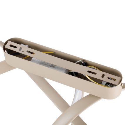 Brilagi - LED-dimbar ytmonterad taklampa TWISTER LED/60W/230V 3000-6000K beige + fjärrkontroll