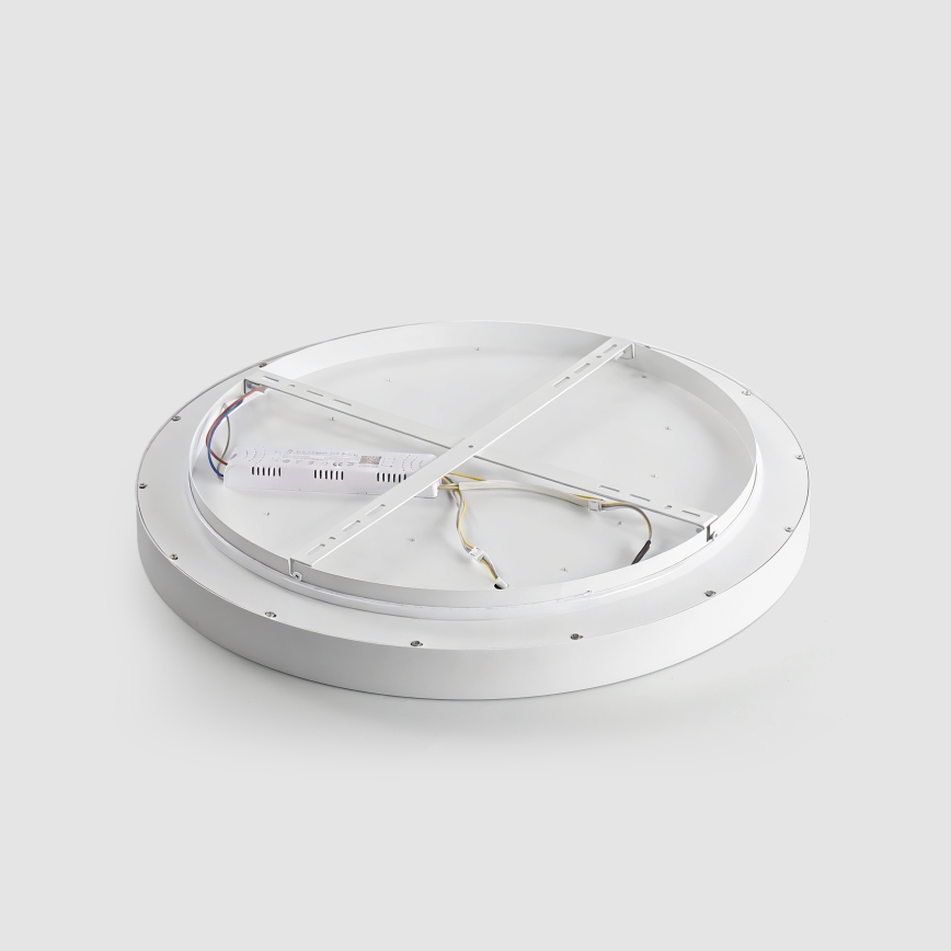 Brilagi - Dimbart LED-takarmatur GLASS POOL DOUBLE LED/80W/230V 3000–6000K 60 cm vit + fjärrkontroll