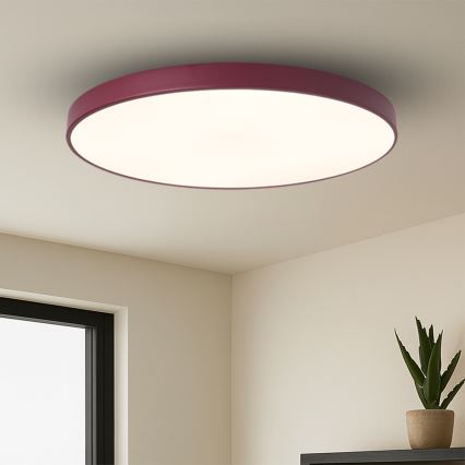 Brilagi - Dimbart LED-armatur POOL SMART LED/128W/230V Ø 100 cm 3000-6000K Wi-Fi Tuya + fjärrkontroll bordeaux