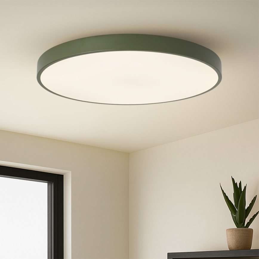 Brilagi - Dimbart LED-armatur POOL SMART/128W/230V Ø 100 cm Wi-Fi Tuya + fjärrkontroll grön