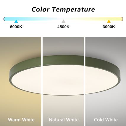 Brilagi - Dimbart LED-armatur POOL SMART/128W/230V Ø 100 cm Wi-Fi Tuya + fjärrkontroll grön