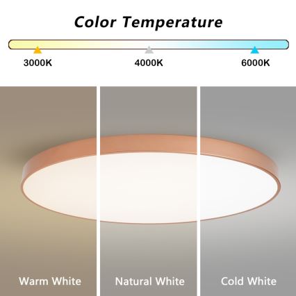 BRILAGI - Dimbart LED-takarmatur POOL SMART LED/180W/230V 3000-6000K 120 cm kopparfärgad Wi-Fi Tuya + fjärrkontroll