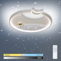 BRILAGI - LED Dimmbar barnrumstaklampa ASTRO LED/20W/230V Ø 50 cm 3000–6000K astronaut + fjärrkontroll