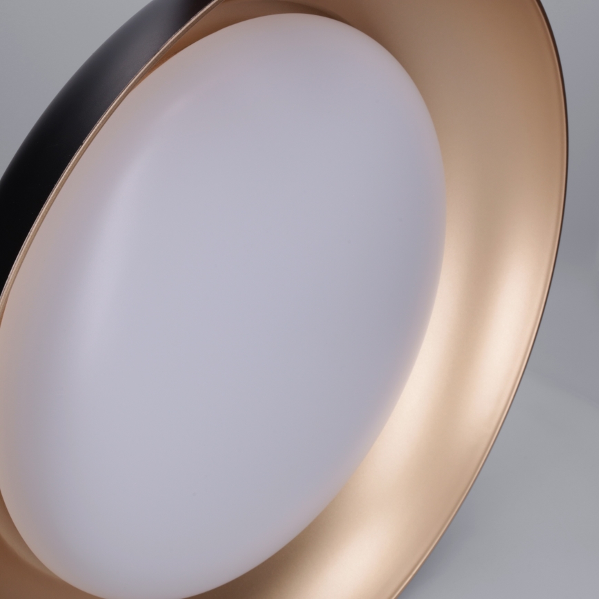 Brilagi - Dimbar LED-taklampa ALVA LED/48W/230V 3000-6500K Ø 51 cm svart + fjärrkontroll