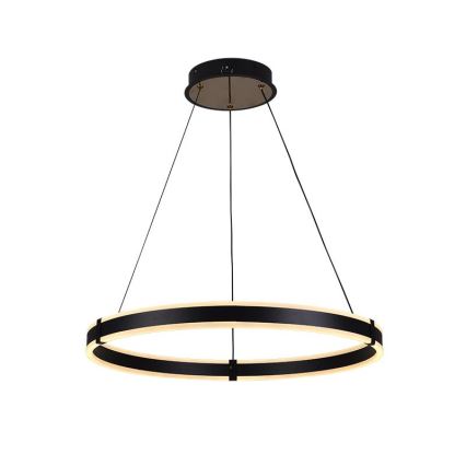 Brilagi - LED dimbar pendellampa på kabel CIRCLE LED/85W/230V 3000–6500K Ø 60 cm svart + fjärrkontroll