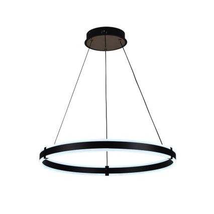 Brilagi - LED dimbar pendellampa på kabel CIRCLE LED/85W/230V 3000–6500K Ø 60 cm svart + fjärrkontroll