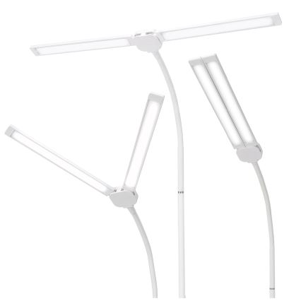 BRILAGI - LED-dimmbar skrivbordslampa USB VARIO LED/14W/5V 3000-6000K vit