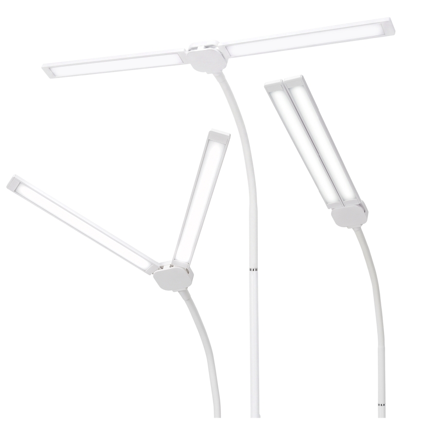 BRILAGI - LED-dimmbar skrivbordslampa USB VARIO LED/14W/5V 3000-6000K vit