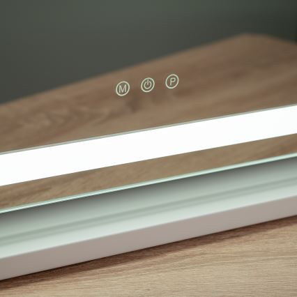 BRILAGI - Dimmbar LED-sminkspegel CALIFORNIA LED/25W/230V 3000/4000/6500K 55x44 cm vit