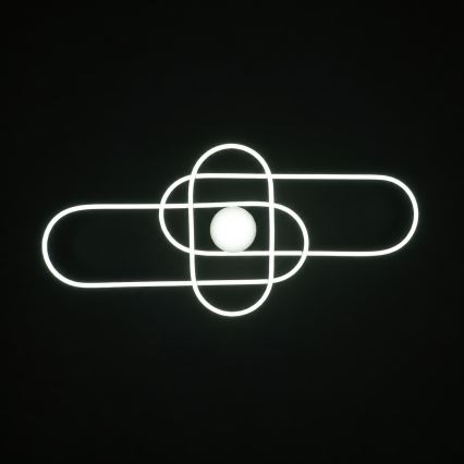 BRILAGI - LED dimbar taklampa APOLLO LED/58W/230V 3000-6500K 43,2x101,2 cm svart + fjärrkontroll