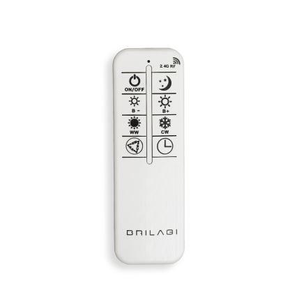 BRILAGI - LED dimbar taklampa APOLLO LED/58W/230V 3000-6500K 43,2x101,2 cm svart + fjärrkontroll