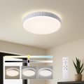 Brilagi - LED-dimmbar taklampa CORVO LED/72W/230V 3000-6000K vit Ø 50 cm + fjärrkontroll