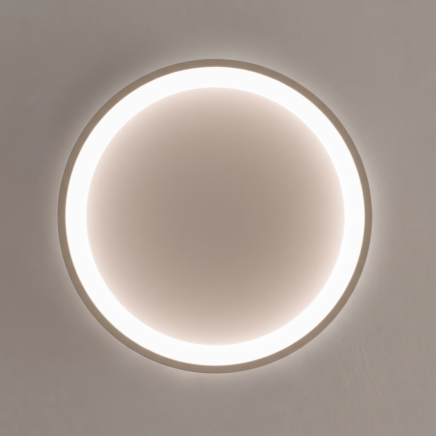 BRILAGI - Dimbar LED-takarmatur FALCON SLIM LED/42W/230V 3000-6500K Ø 50 cm vit/beige + fjärrkontroll