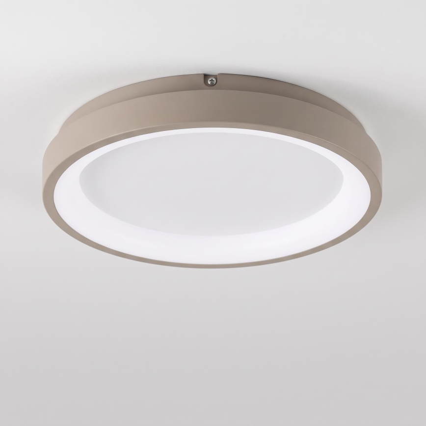 BRILAGI - Dimbar LED-takarmatur FALCON SLIM LED/42W/230V 3000-6500K Ø 50 cm vit/beige + fjärrkontroll