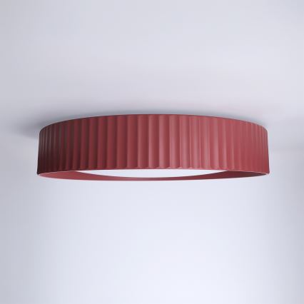 Brilagi - Dimbart LED-takarmatur LUCIA LED/48W/230V 3000-6500K Ø 41 cm röd + fjärrkontroll