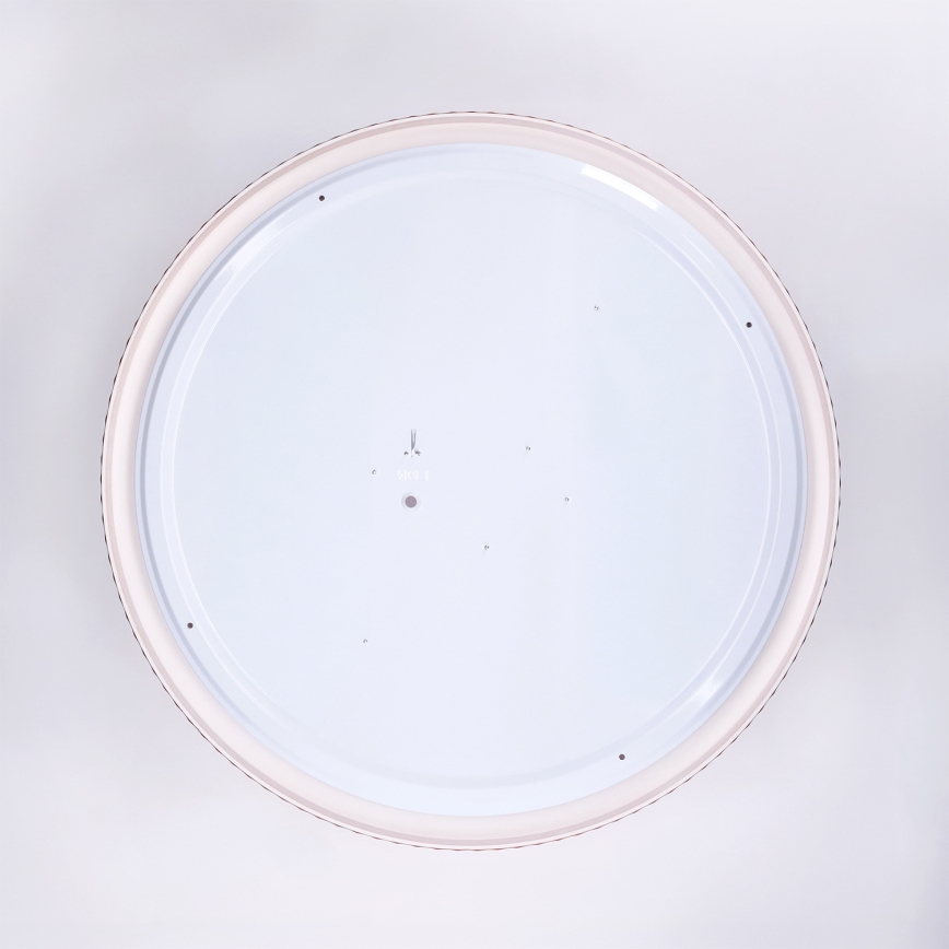 Brilagi - Dimmbar LED-taklampa LUCIA LED/60W/230V 3000–6500K Ø 59 cm röd + fjärrkontroll