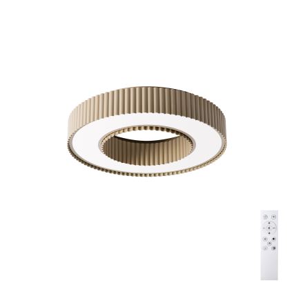 Brilagi - dimmbar LED-taklampa LUMIX LED/48W/230V 3000-6000K beige Ø 50 cm + fjärrkontroll