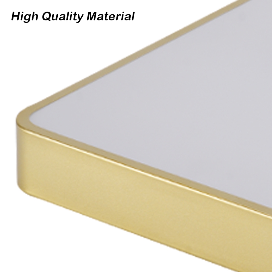 Brilagi - dimbar LED-taklampa POOL LED/36W/230V 3000-6000K 40x40 cm guldfärgad + fjärrkontroll