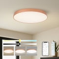BRILAGI - LED-dimmbar taklampa POOL SMART LED/100W/230V 3000–6000K Ø 80 cm Wi‑Fi Tuya brons + fjärrkontroll