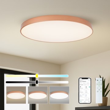 BRILAGI - LED Dimmbar taklampa POOL SMART LED/128W/230V 100 cm 3000-6000K Wi-Fi Tuya brons + fjärrkontroll