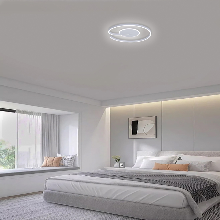 Brilagi - Dimbar LED-taklampa SPIRAL LED/56W/230V Ø 50 cm 3000/4000/6000K + fjärrkontroll