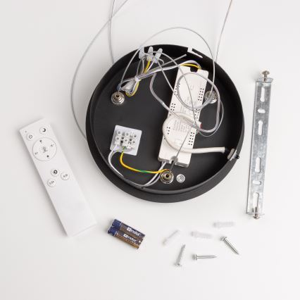 Brilagi - FALCON LED dimmbar pendellampa på kabel LED/80W/230V 3000-6500K Ø 60 cm svart + fjärrkontroll