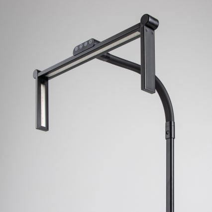 BRILAGI - VARIO beröringsstyrd dimbar skrivbordslampa med klämma LED/24W/230V 3000-6500K CRI 92 svart