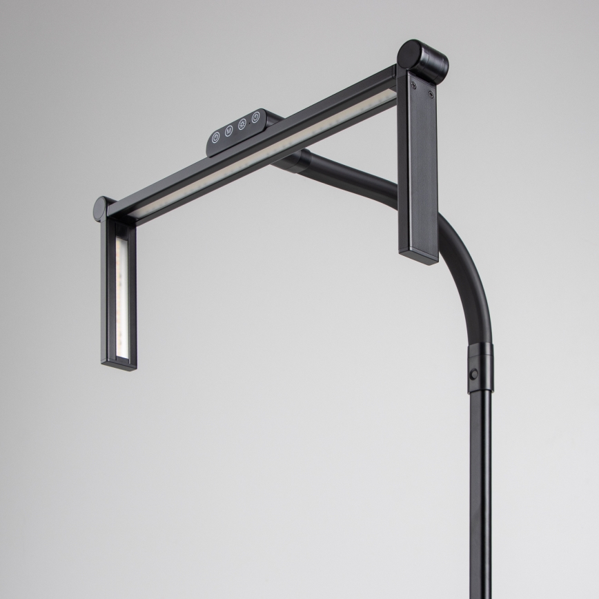 BRILAGI - VARIO beröringsstyrd dimbar skrivbordslampa med klämma LED/24W/230V 3000-6500K CRI 92 svart