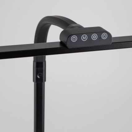 BRILAGI - VARIO beröringsstyrd dimbar skrivbordslampa med klämma LED/24W/230V 3000-6500K CRI 92 svart