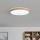 Brilagi - LED-dimmerbar takarmatur PINE LED/24W/230V trä Ø 42 cm 3000-6500K + fjärrkontroll